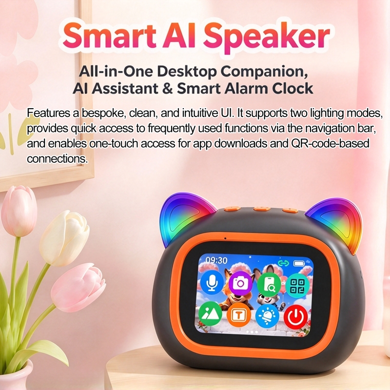 Full Range Speaker - Speaker Pintar AI dengan Layar TFT
