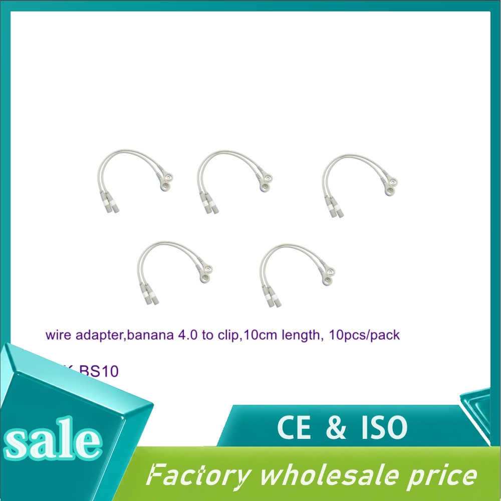 Banana Plug - 10 buah/set adaptor kabel kompatibel, banana