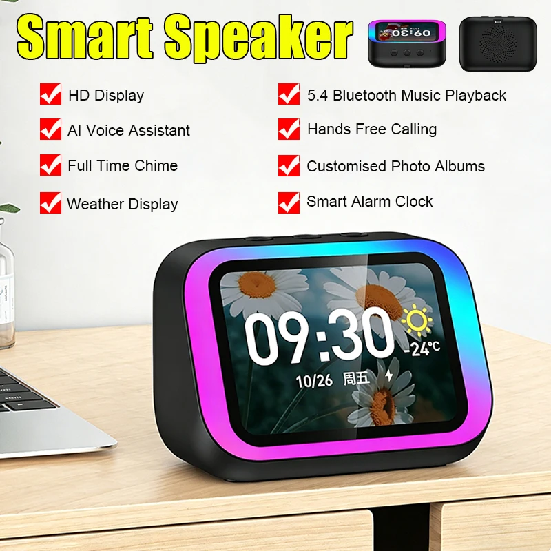 Full Range Speaker - Speaker Bluetooth dengan Asisten Suara AI,