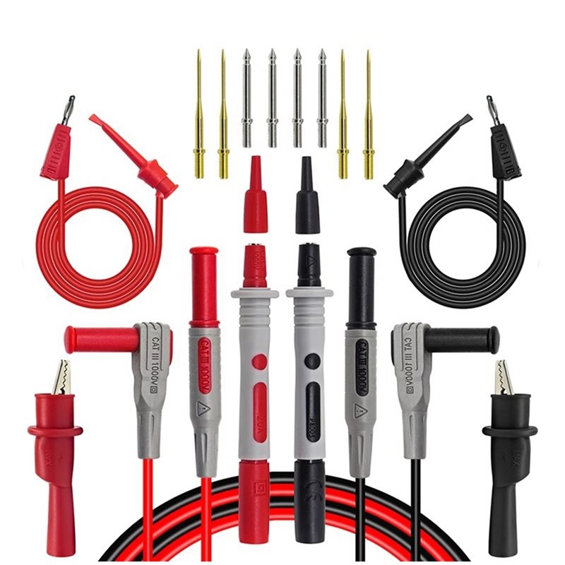 Banana Plug - Kit Kabel Uji MOPHE, Kabel dengan