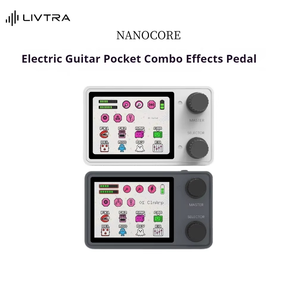 Audio Interface - Livtra Nanocore Mini, Prosesor Efek Gitar