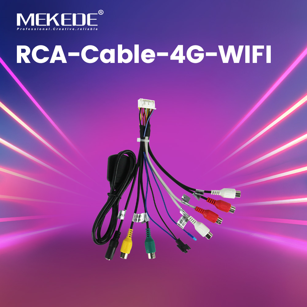 Audio Cable Rca - MEKEDE kabel Adaptor Universal mobil, kabel