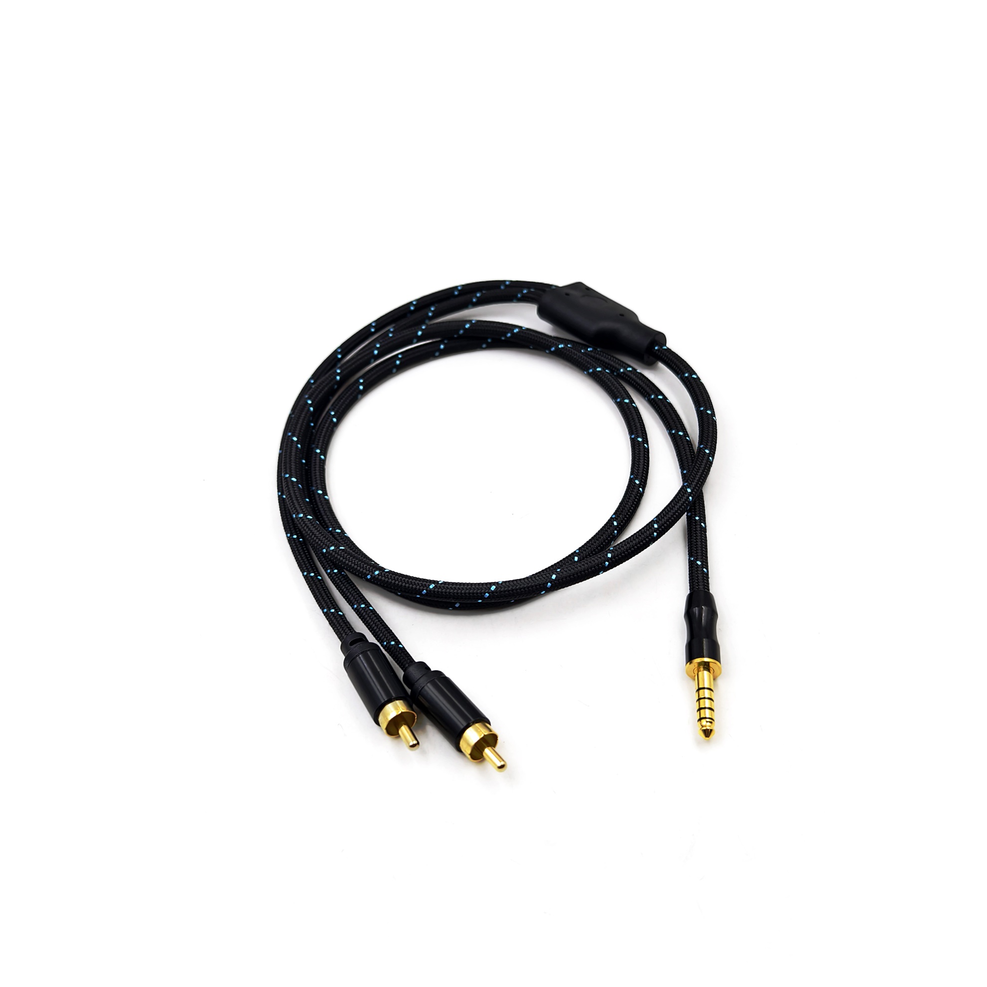 Audio Cable Rca - Kabel 4.4mm ke RCA 2RCA ke