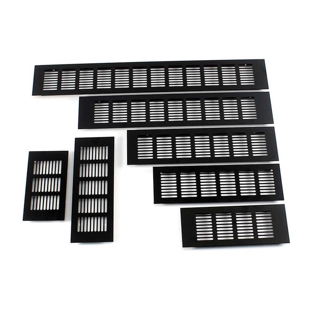 Ventilation Grille Aluminum - 80mm kisi ventilasi Aluminium persegi panjang