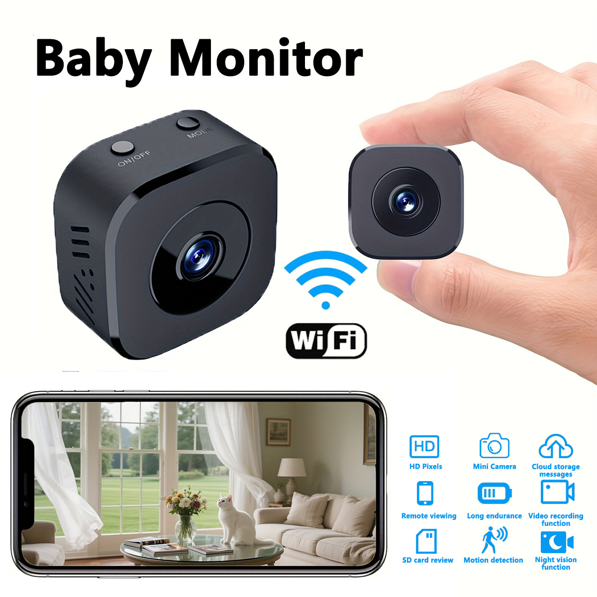 Usb Sound Card - Kamera WiFi Mini HD 1080P Pengawasan