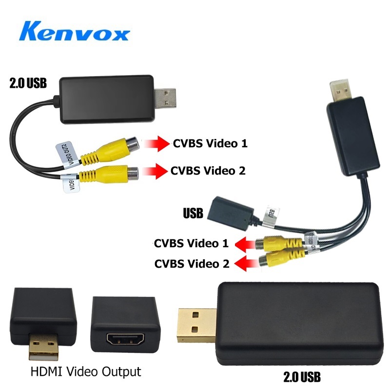 Audio Cable Rca - Kabel Kenvox Android Usb Video Output