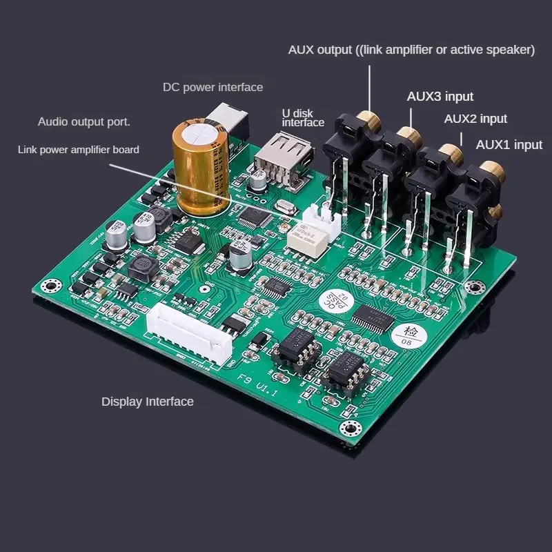 Pcm5102 - HIFI Preamp Bluetooth 5.3 Pemutar USB