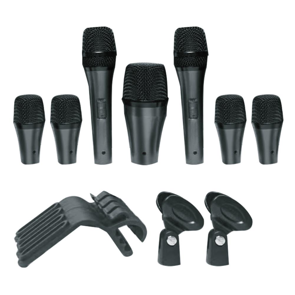 Condenser Microphone Kit - Kit Mikrofon Drum Dmk7 dengan Tas
