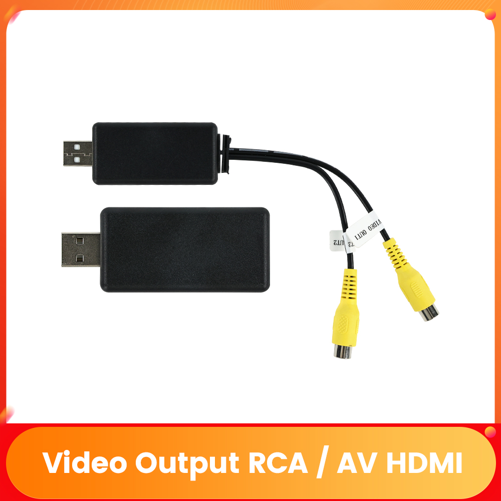 Audio Cable Rca - Kotak Adaptor Output Video USB Ke
