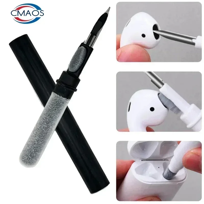 Diy Headphone - Set Pembersih Ganda untuk Earphone Bluetooth