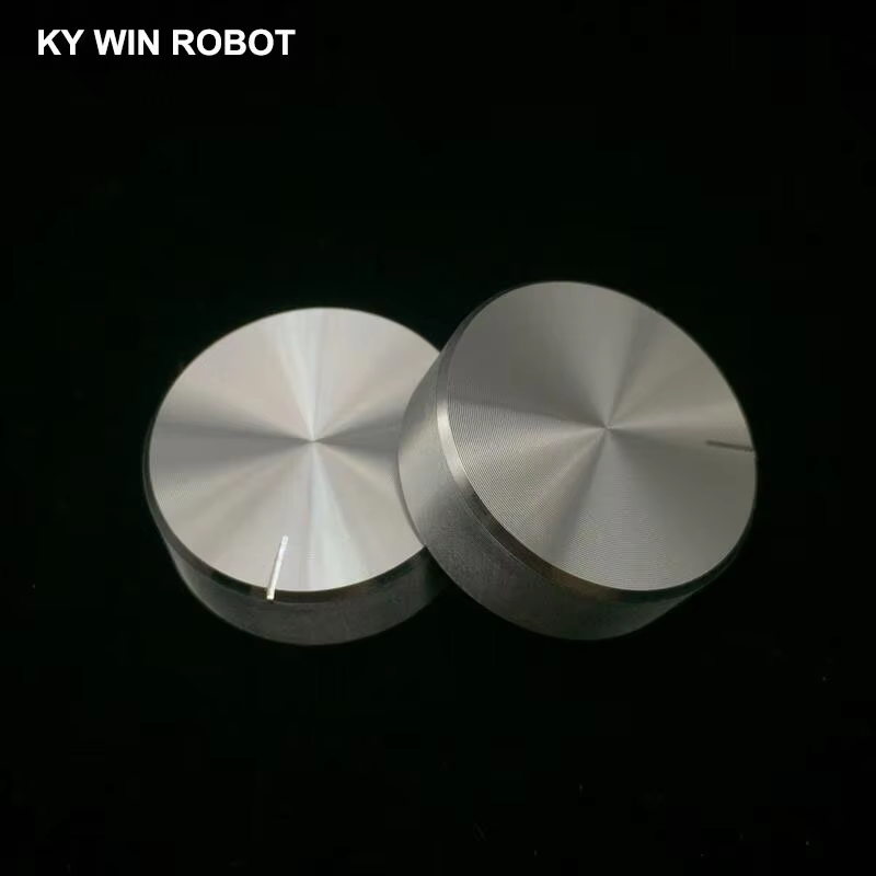 Knob Aluminum - 1 buah kenop potensiometer paduan aluminium