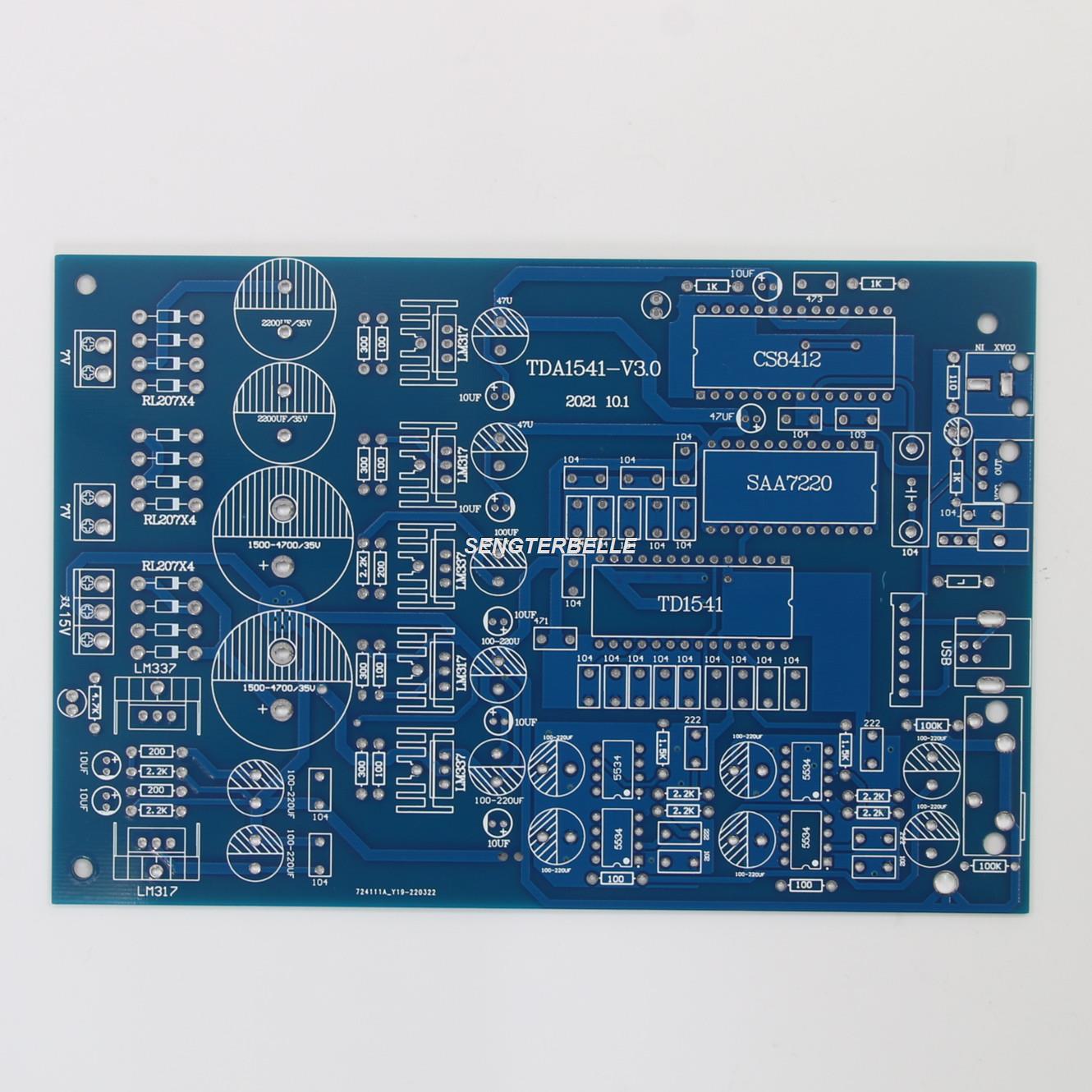 HiFi 1PC TDA1541+CS8412 Dekode - Audio Dac ulasan dan harga