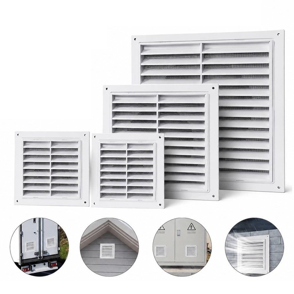 Penutup Kisi Ventilasi Udara 4 - Ventilation Grille Aluminum ulasan dan harga