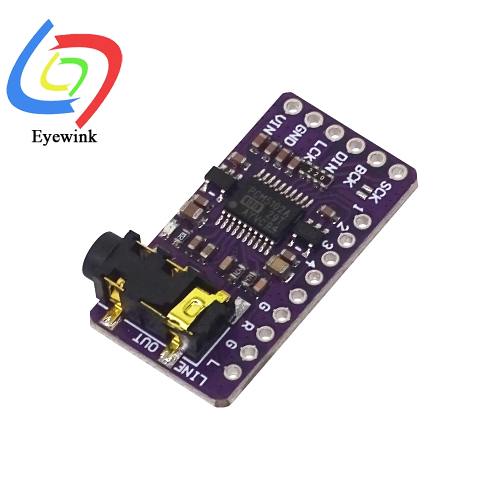 Antarmuka I2S PCM5102A Modul A - Pcm5102 ulasan dan harga