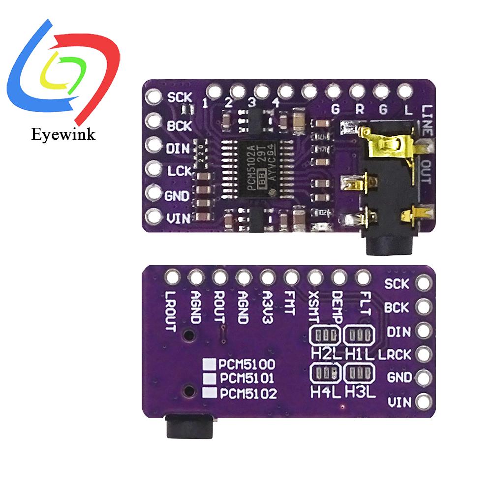 Antarmuka I2S PCM5102A Modul A - Pcm5102 ulasan dan harga