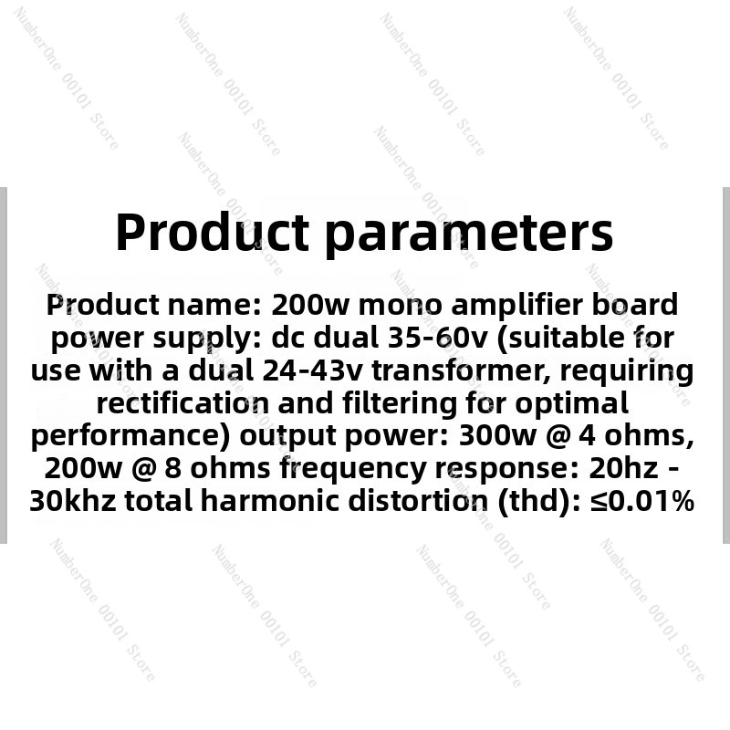 Papan Amplifier Daya Mono HiFi - Hifi Amplifier Board ulasan dan harga