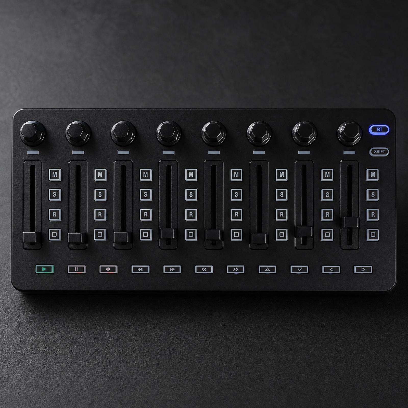 Pengontrol Mixer MIDI Kompak d - Audio Interface ulasan dan harga