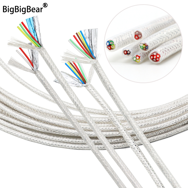 1/5/10M Kabel Terlindung FEP 2 - Audio Jumper Wire ulasan dan harga