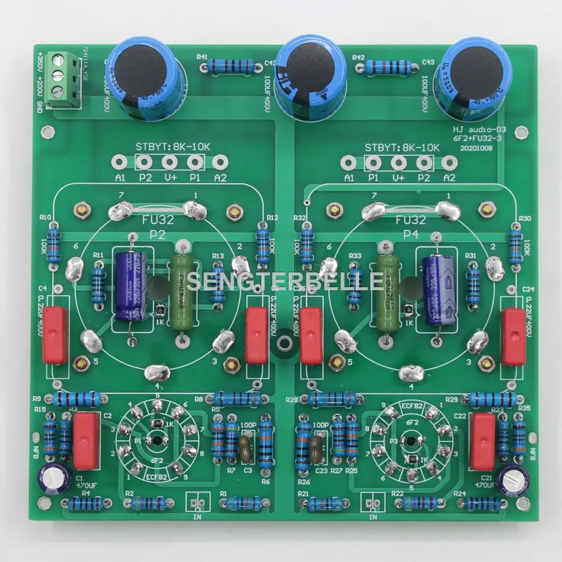 HiFi FU32 + 6F2 Papan Amplifie - Hifi Amplifier Board ulasan dan harga