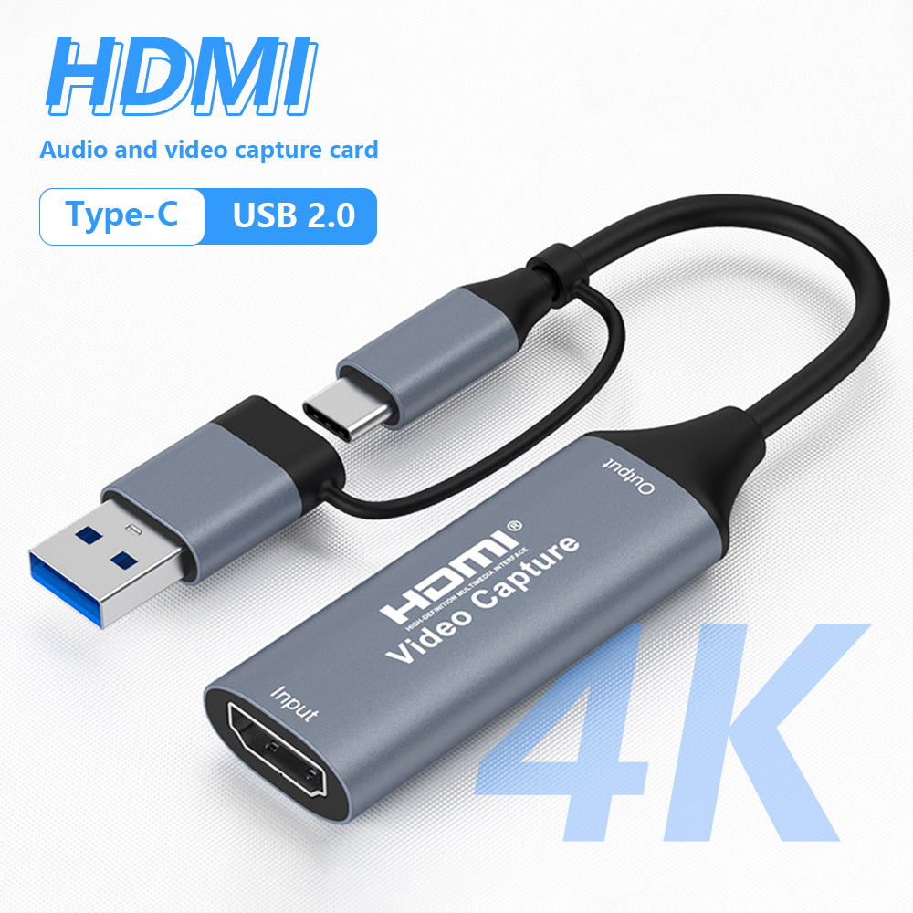Kartu Tangkap Video 4K 2 in 1  - Usb Sound Card ulasan dan harga