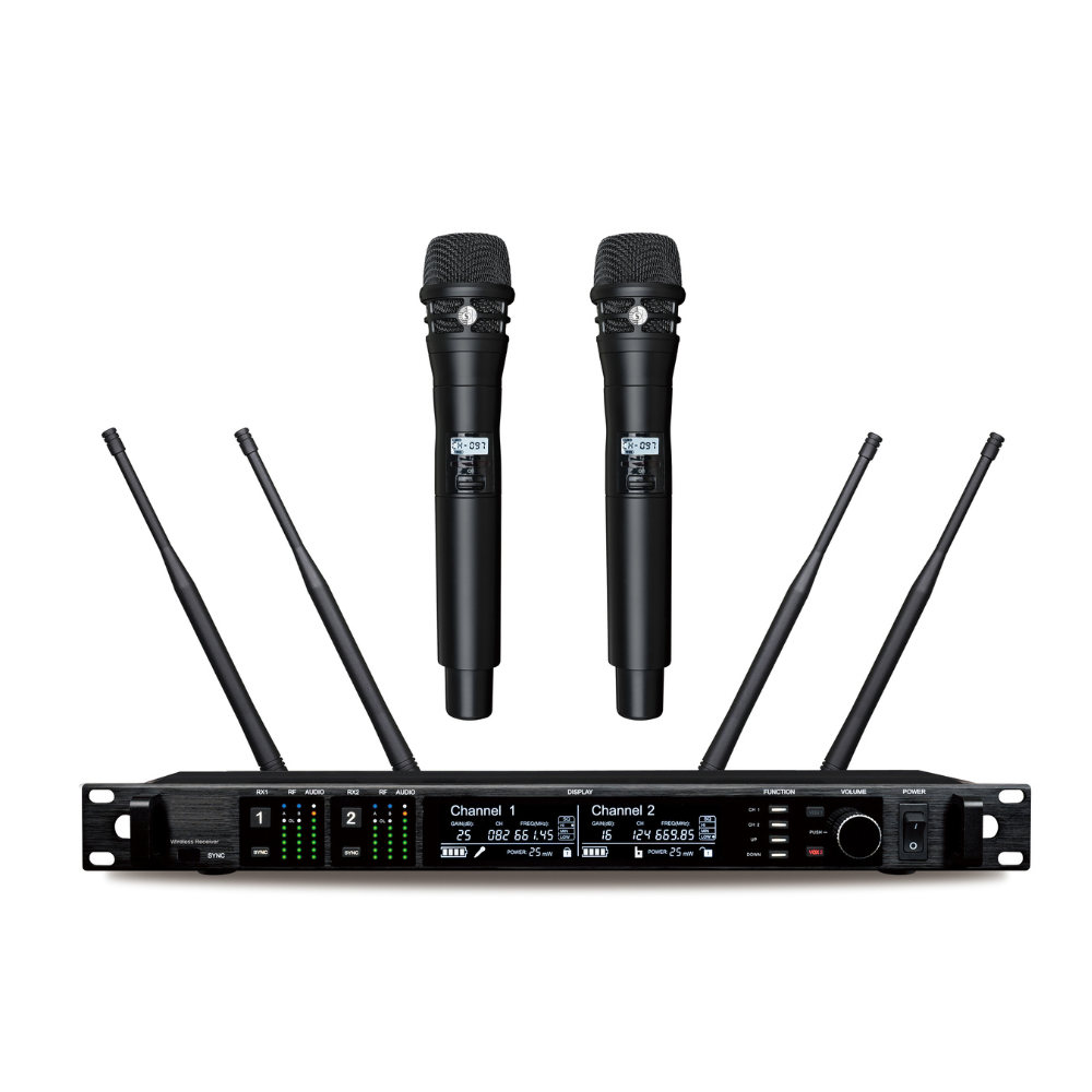 AD4D 2Channel Dual UHF True Di - Ribbon Microphone ulasan dan harga