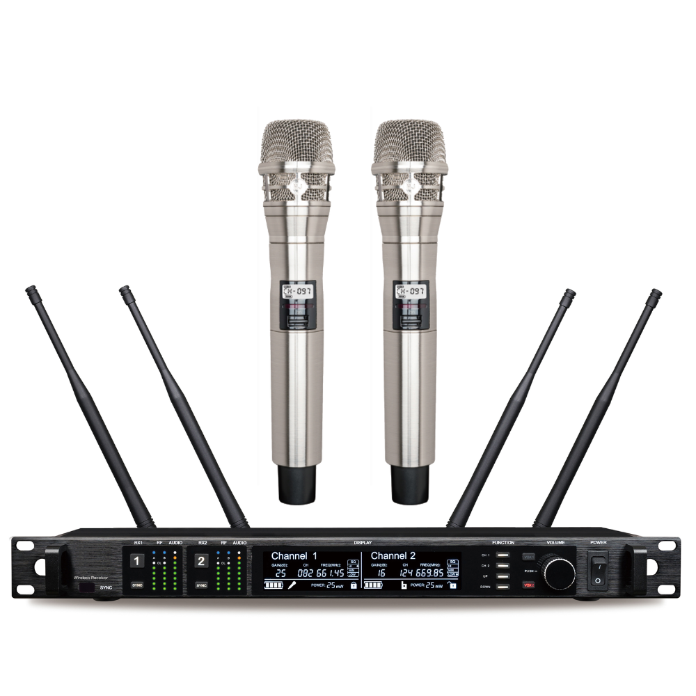 AD4D 2Channel Dual UHF True Di - Ribbon Microphone ulasan dan harga