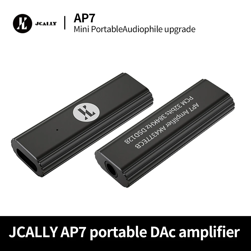 JCALLY AP7 Portable DAC Amplif - Headphone Amplifier ulasan dan harga