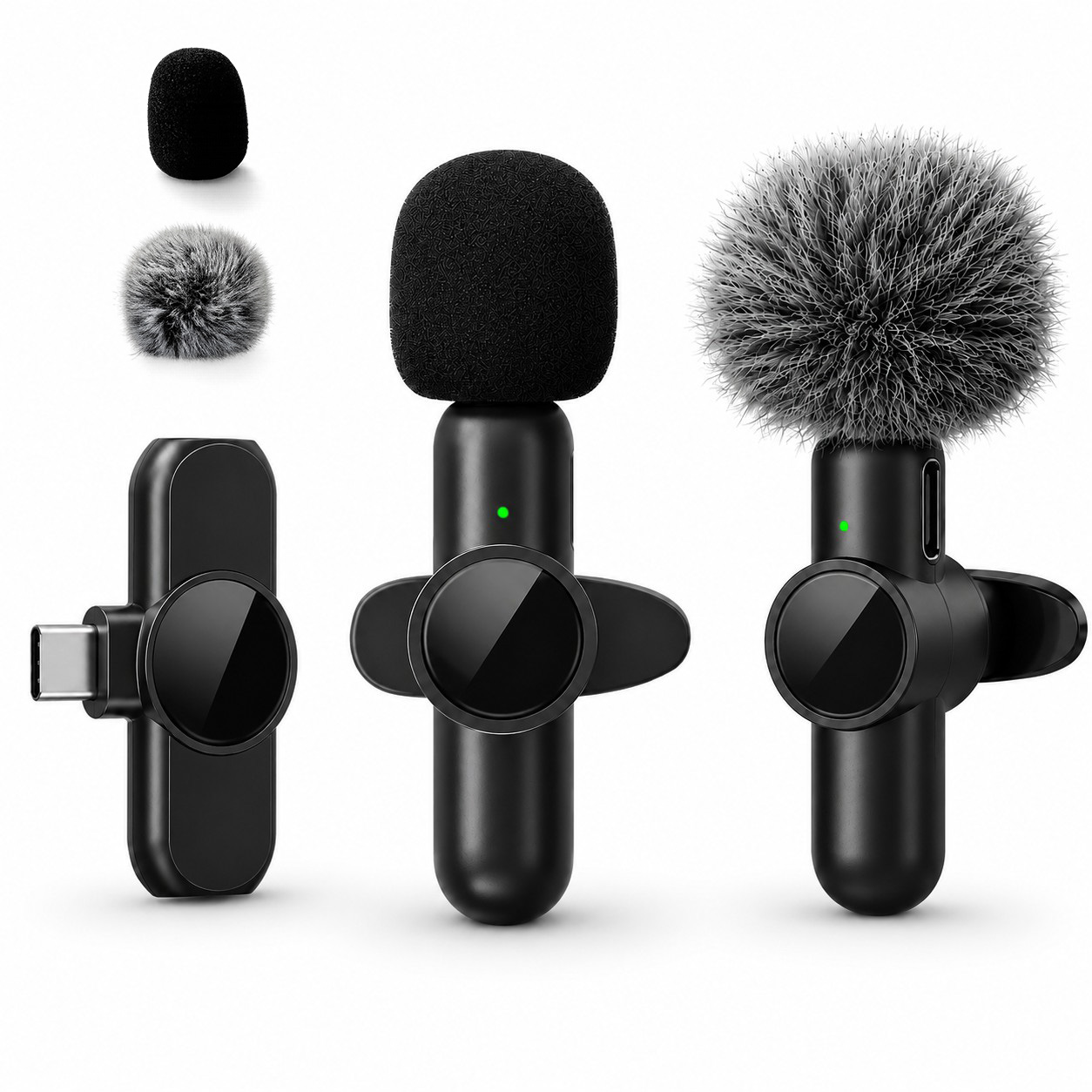 Mikrofon Lapel Nirkabel, Pered - Condenser Microphone Kit ulasan dan harga