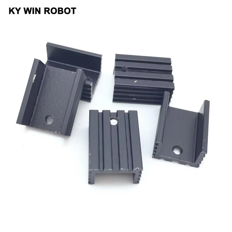 10 Buah Aluminium TO-220 Heats - Heatsink Aluminum ulasan dan harga
