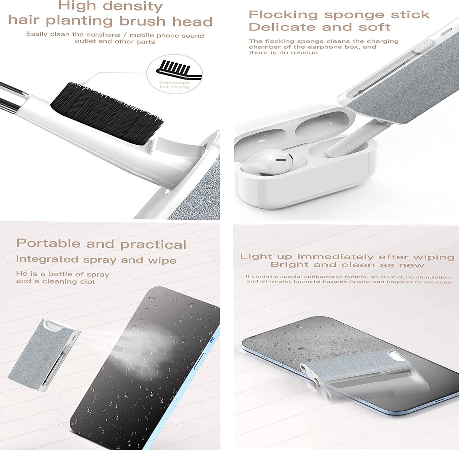 Kit alat pembersih Earphone 5  - Diy Headphone ulasan dan harga