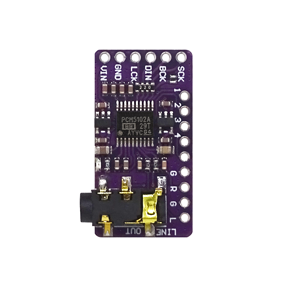 Antarmuka I2S PCM5102A DAC dek - Pcm5102 ulasan dan harga