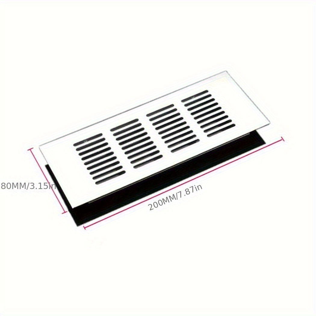 2 Buah Kisi Ventilasi 80Mm Pad - Ventilation Grille Aluminum ulasan dan harga