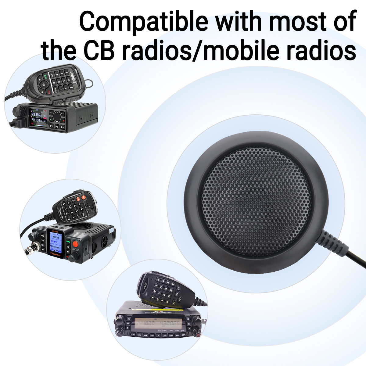 ABBREE KES-4 Radio Mobil Mini  - Speaker Terminal ulasan dan harga