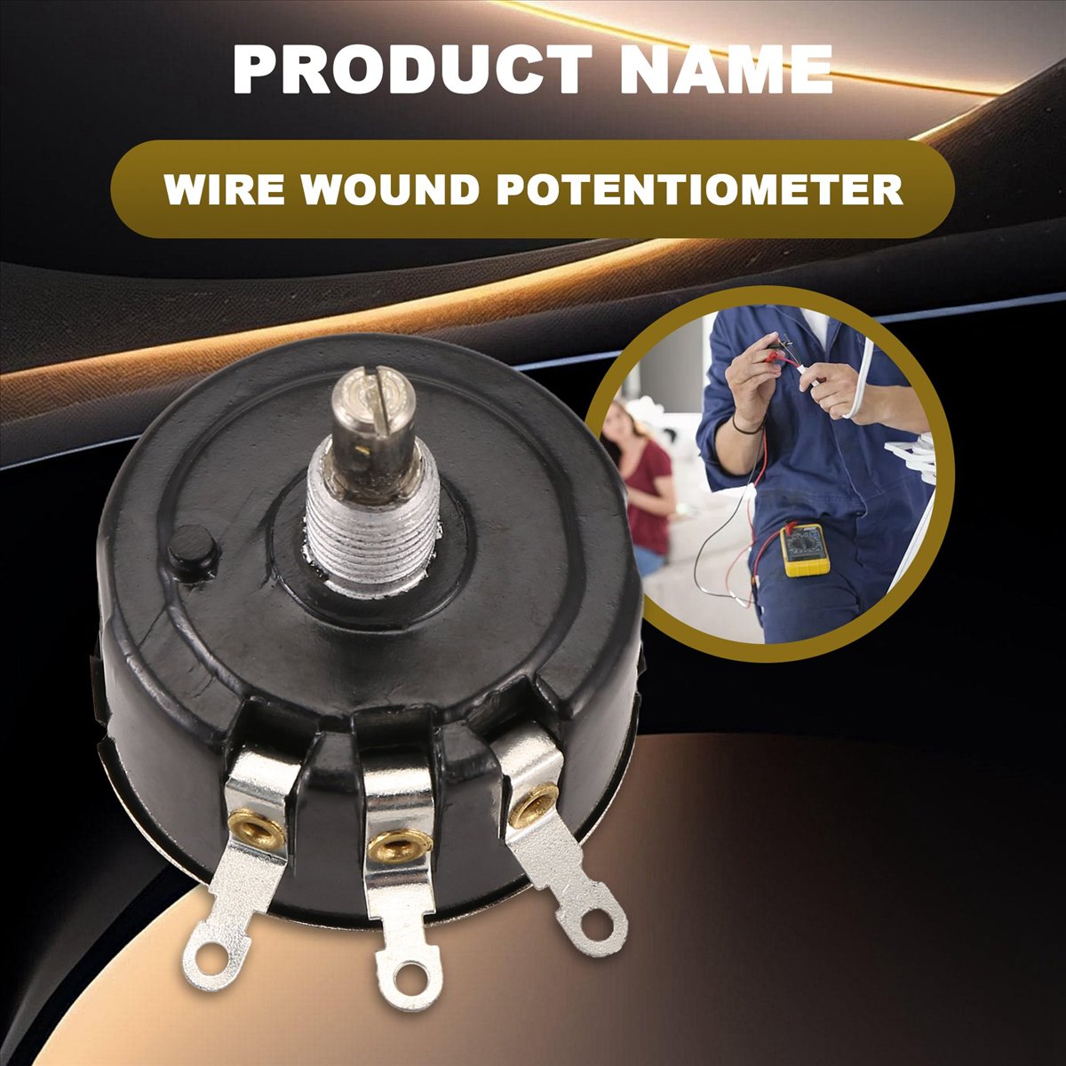 Fashion WX050 10K ohm 5W 6mm P - Potentiometer 10K ulasan dan harga