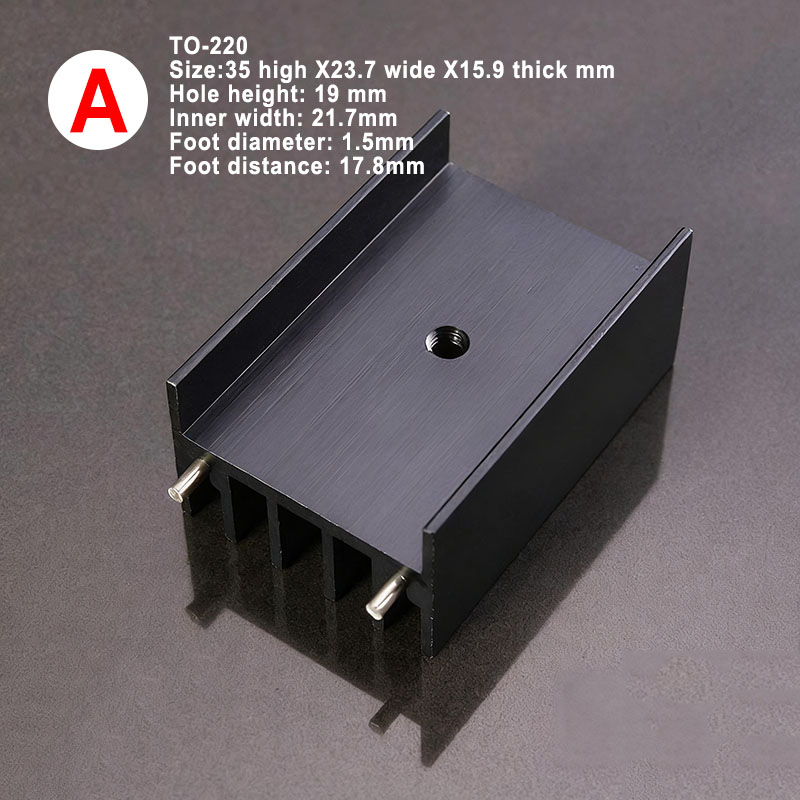 5 Buah Radiator Aluminium Untu - Heatsink Aluminum ulasan dan harga