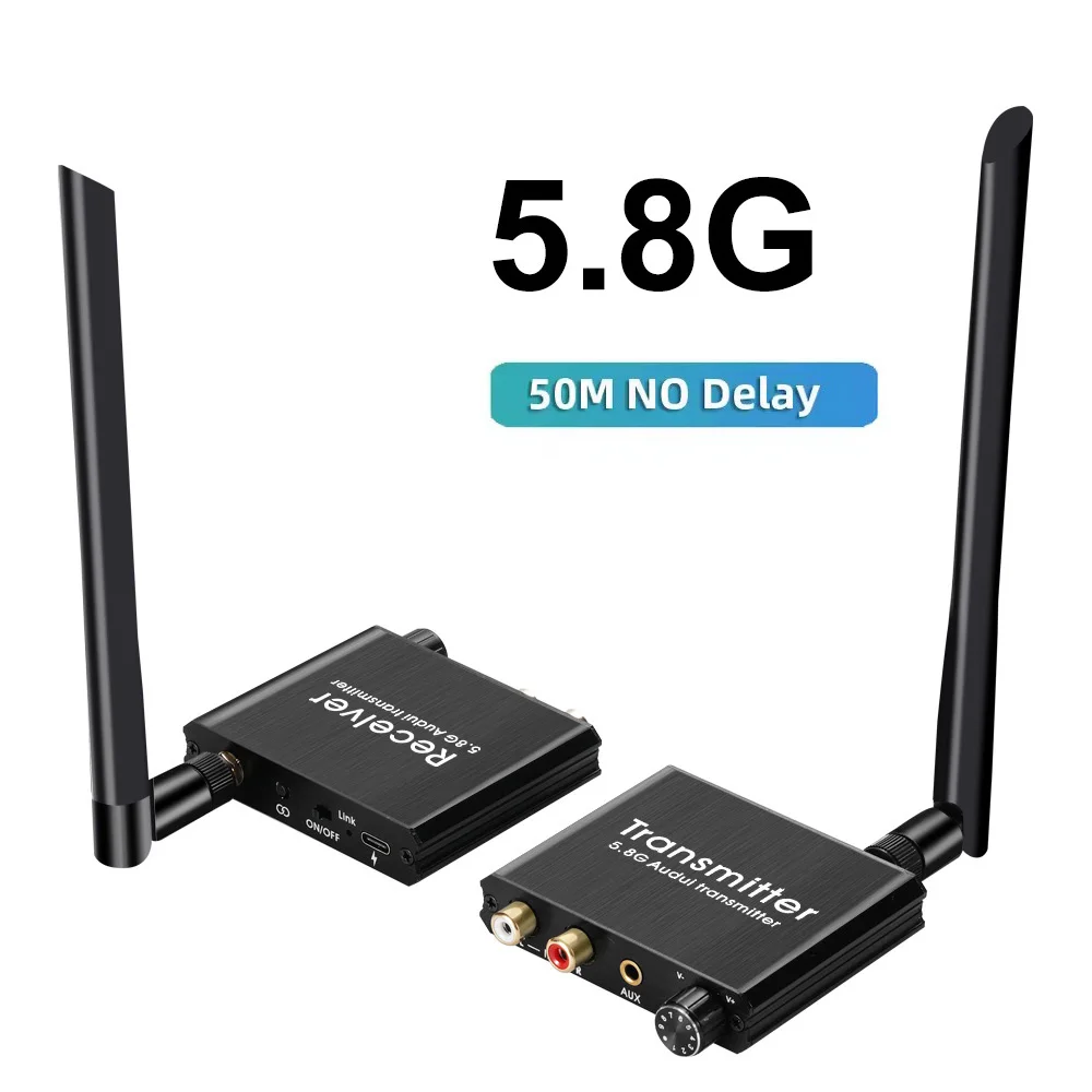 Transmitter Receiver 50m 2.4GH - Speaker Driver ulasan dan harga