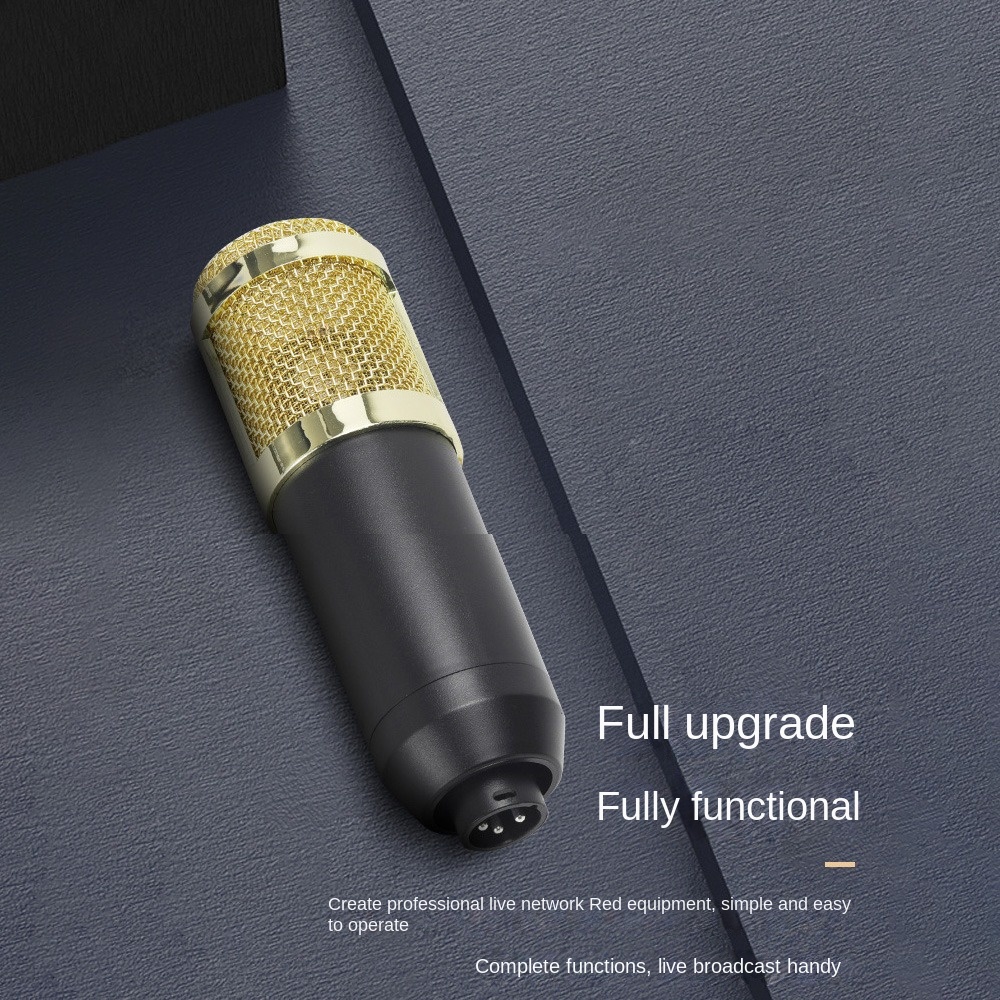 Kit Mikrofon Kondensor BM800 u - Condenser Microphone Kit ulasan dan harga