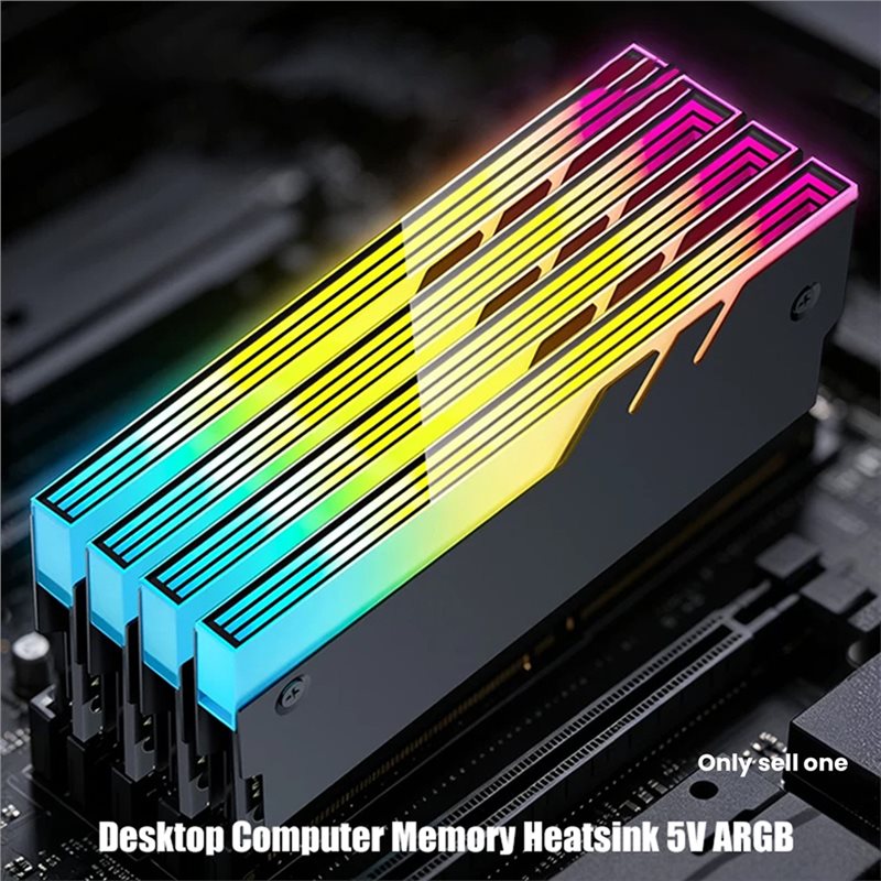Pendingin Memori Komputer Desk - Heatsink Aluminum ulasan dan harga