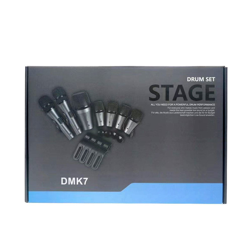 Kit Mikrofon Drum Dmk7 dengan  - Condenser Microphone Kit ulasan dan harga