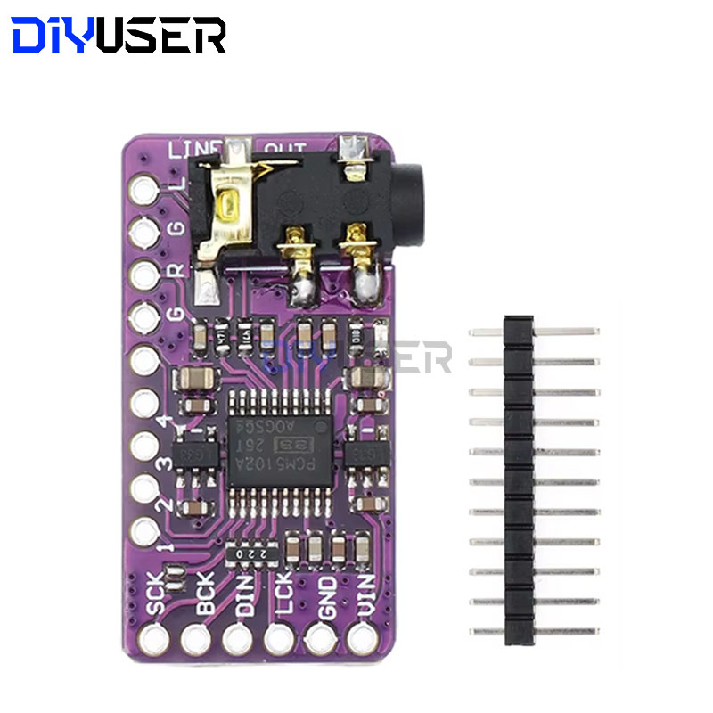 DIYUSER antarmuka I2S PCM5102A - Pcm5102 ulasan dan harga