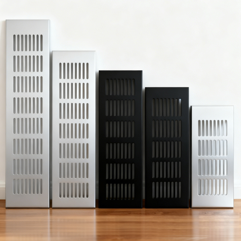 Lubang Lebar 50/80Mm Lembar Be - Ventilation Grille Aluminum ulasan dan harga