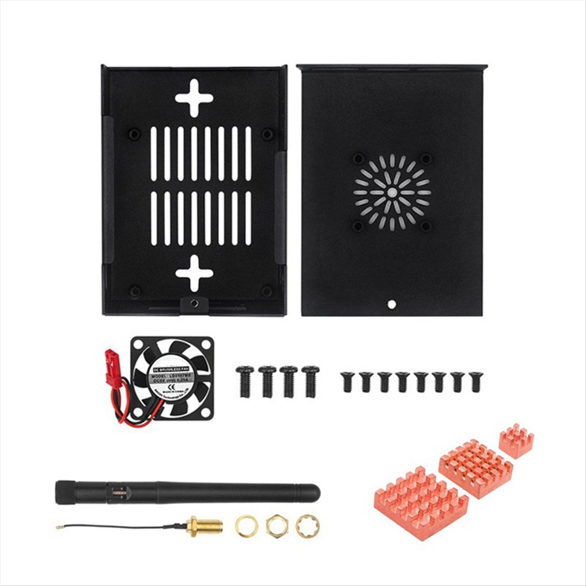 Cocok untuk Casing Orange Pi 5 - Heatsink Aluminum ulasan dan harga