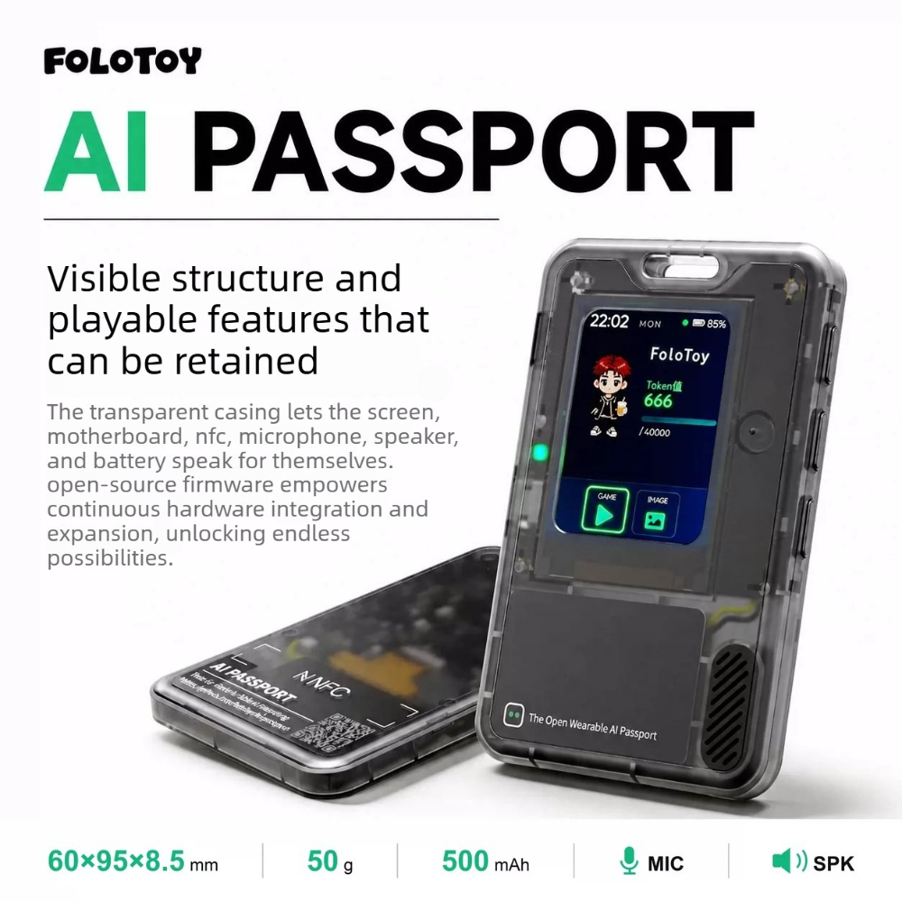 FoloToy AI PASSPORT Kit DIY Ka - Speaker Kit ulasan dan harga