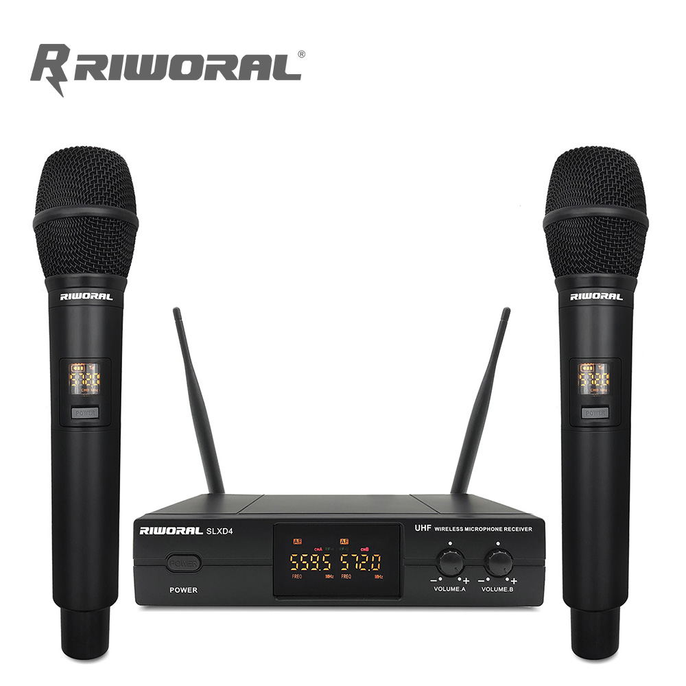 2026 SLXD4 Mikrofon Nirkabel 2 - Condenser Microphone Kit ulasan dan harga
