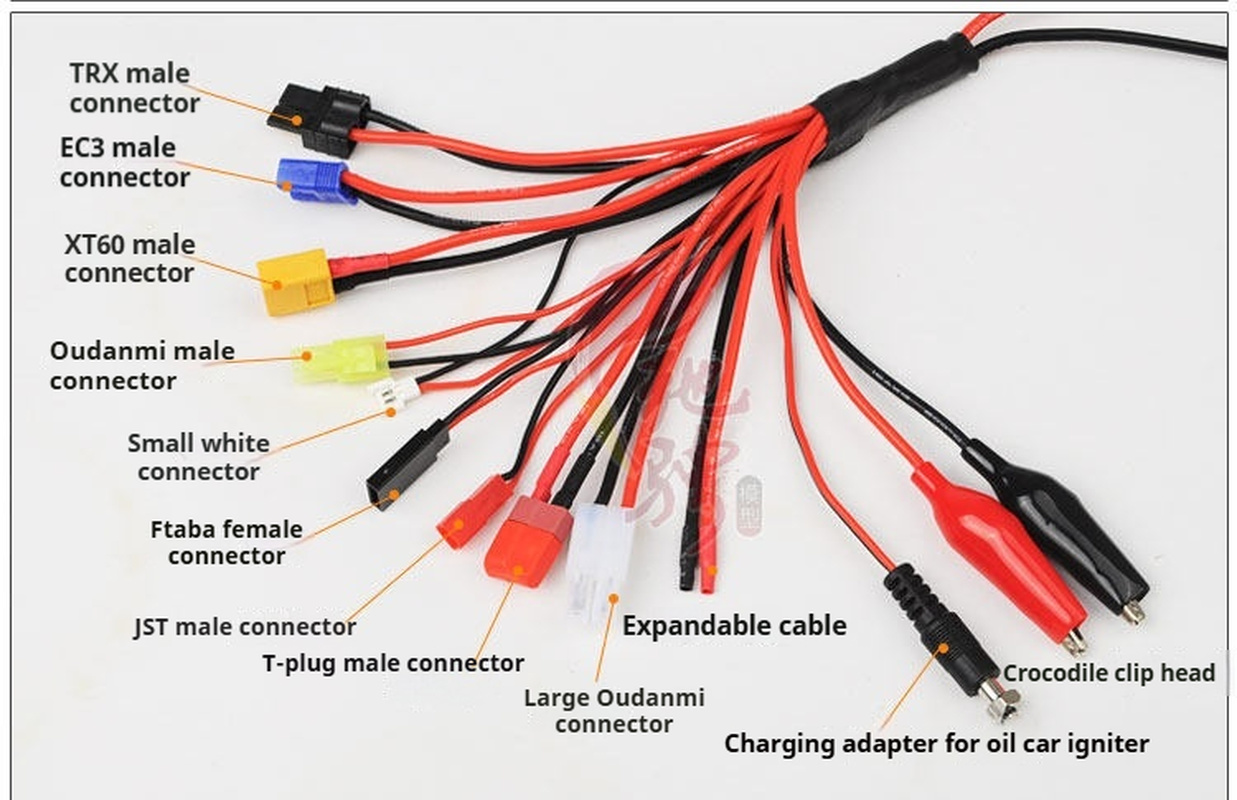 Kabel Pengisi Daya B6, Konekto - Banana Plug ulasan dan harga