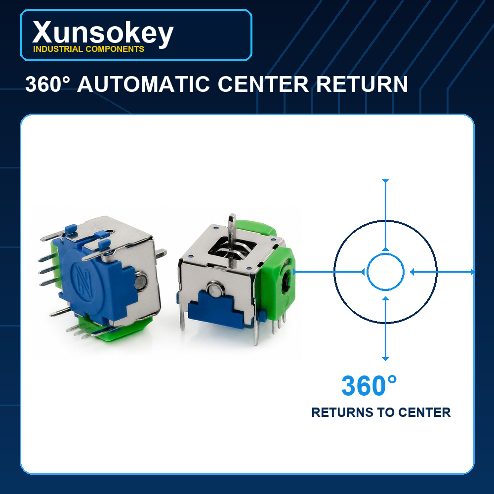 Potensiometer Joystick 3D Ukur - Potentiometer 10K ulasan dan harga