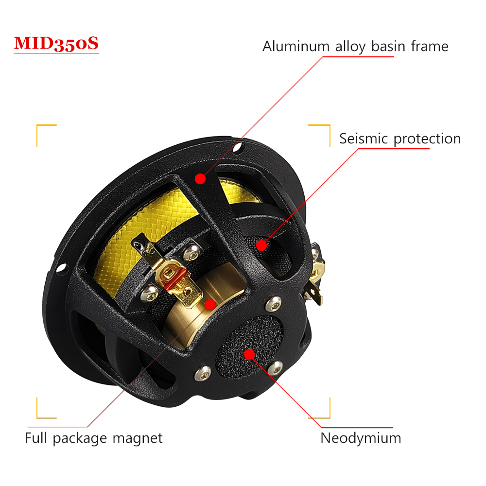 Speaker Mid-Range 3,5 Inci Ber - Speaker Driver ulasan dan harga