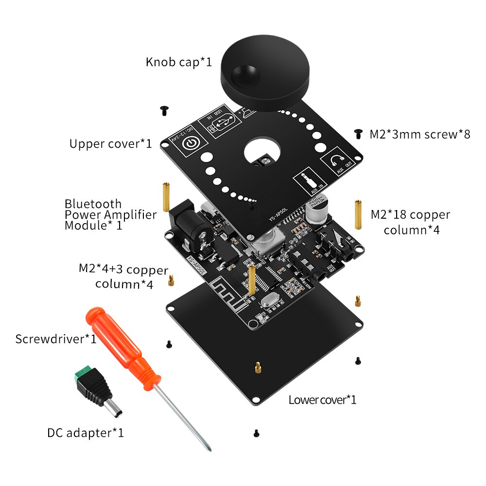 Papan Amplifier Daya Stereo Di - Hifi Amplifier Board ulasan dan harga
