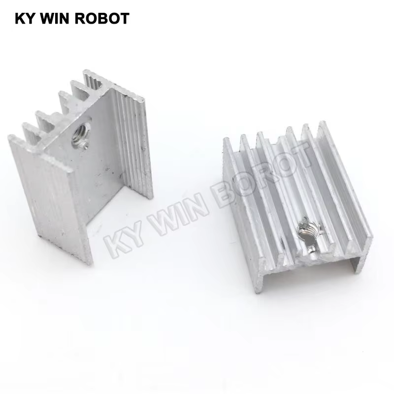 10 Buah Aluminium TO-220 Heats - Heatsink Aluminum ulasan dan harga